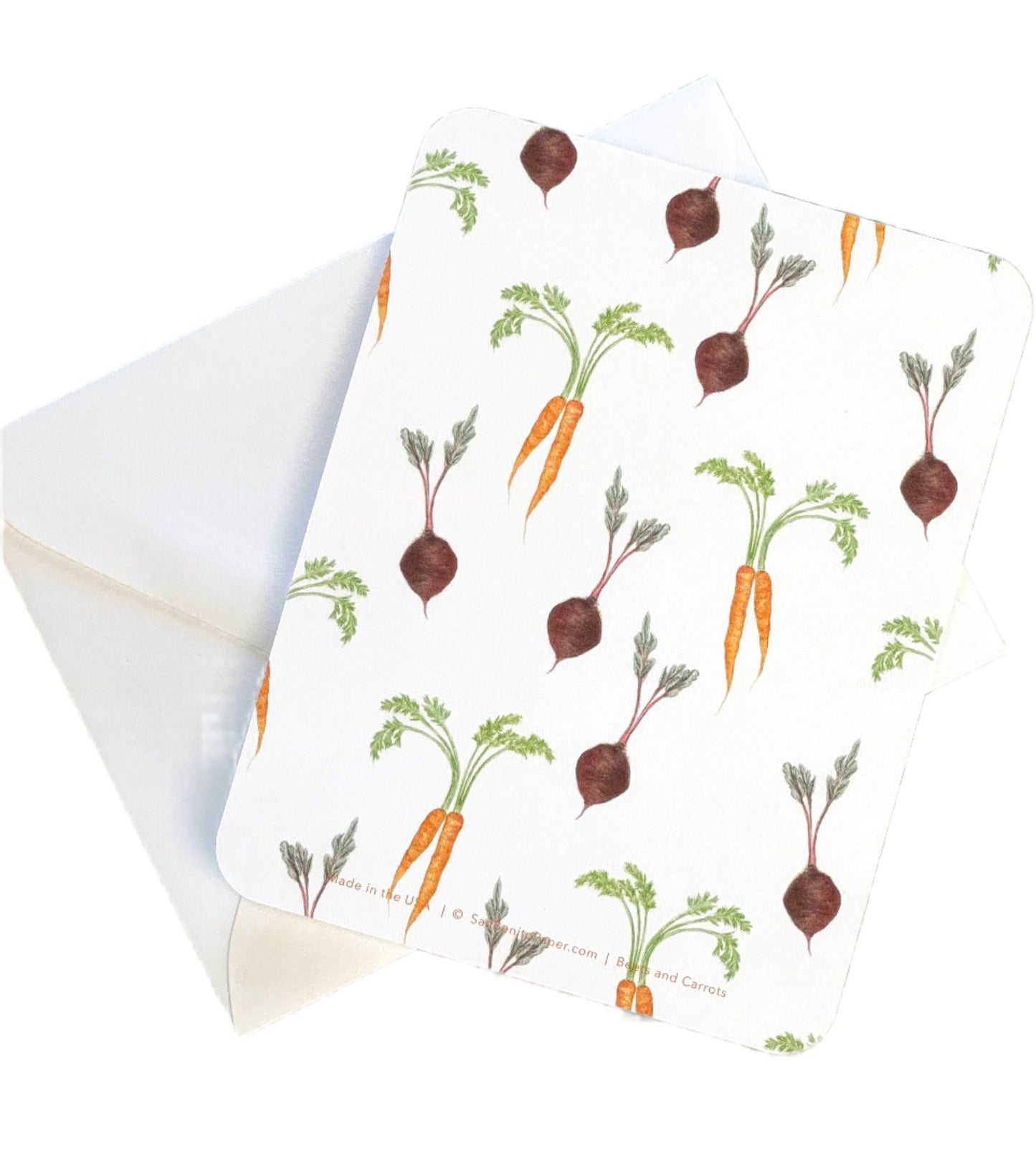 Beets and Carrots Stationery Set
