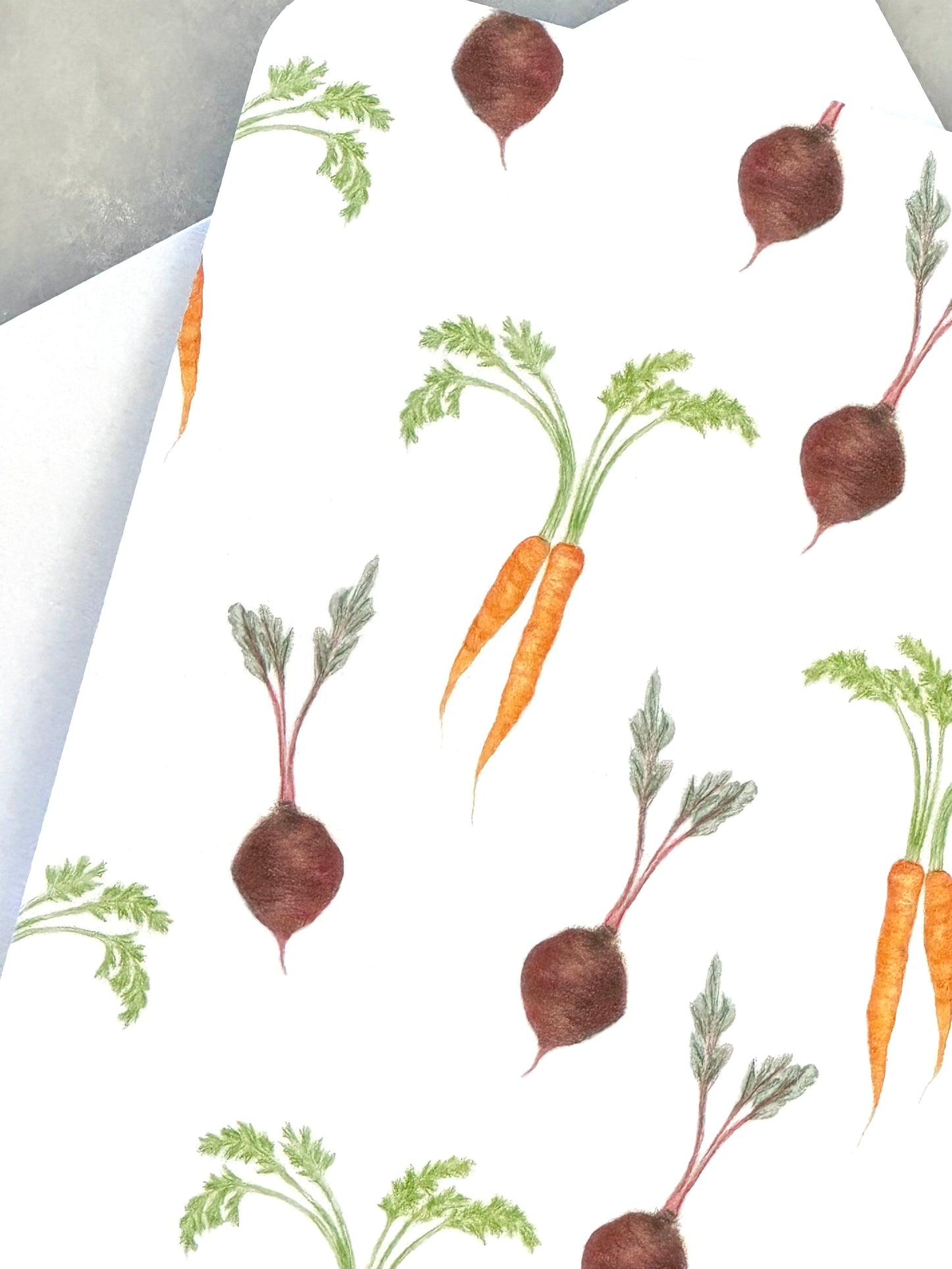 Beets and Carrots Stationery Set