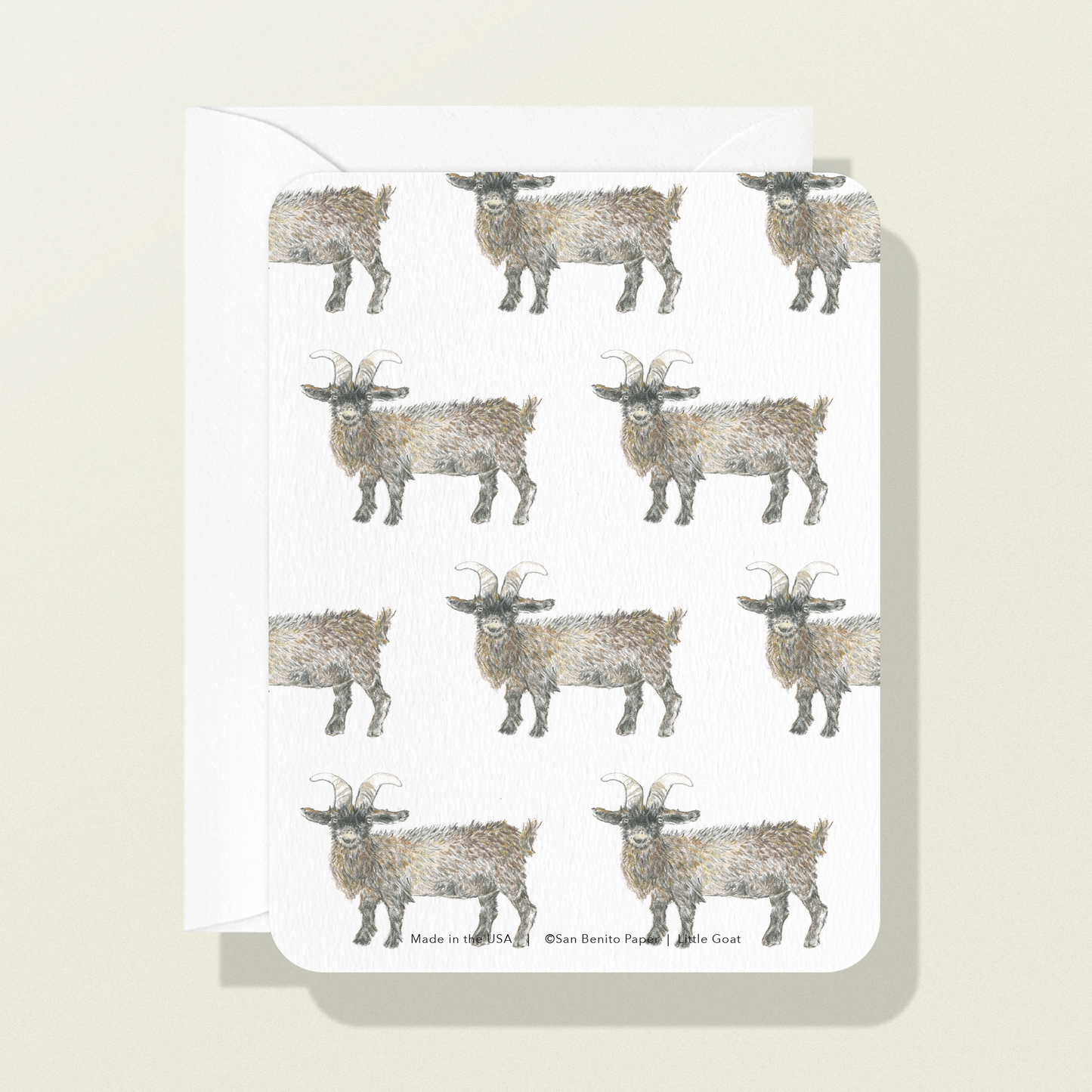 Little Goat Card