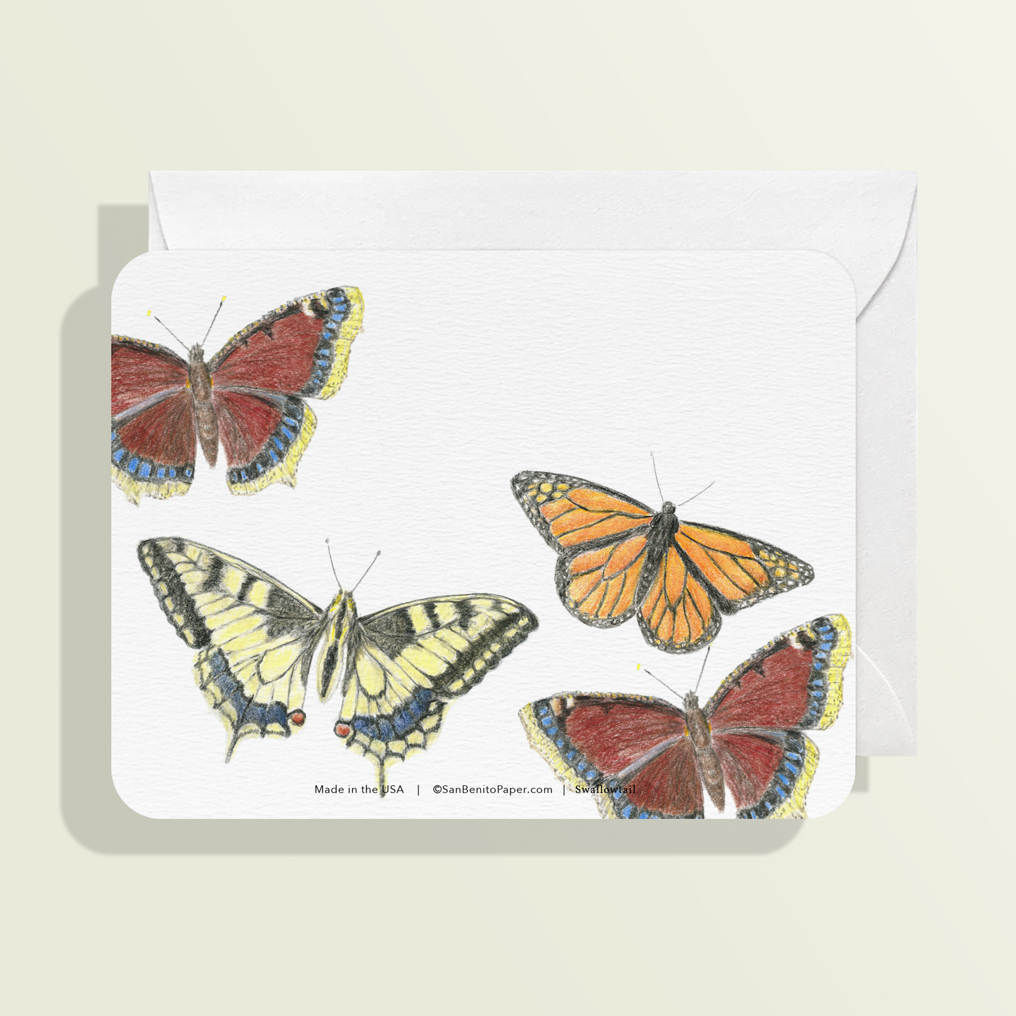 Swallowtail Card