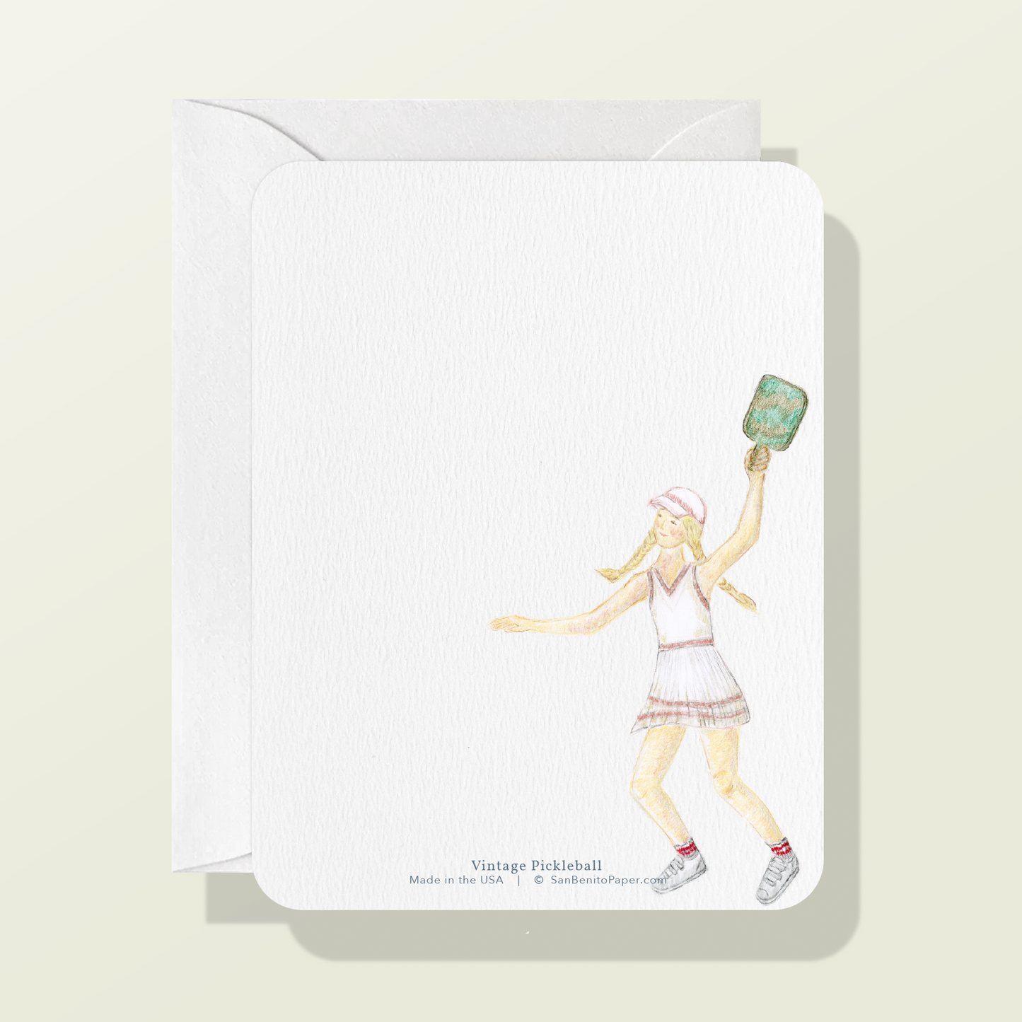 Vintage Pink Pickleball