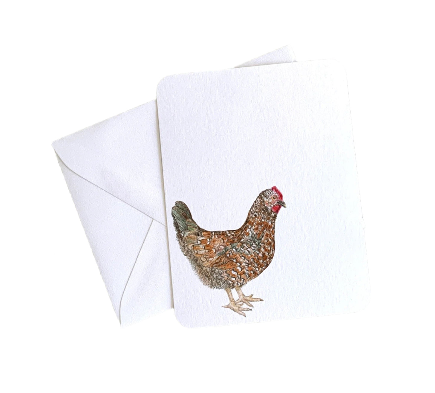 Speckled Sussex Chicken Stationery Set