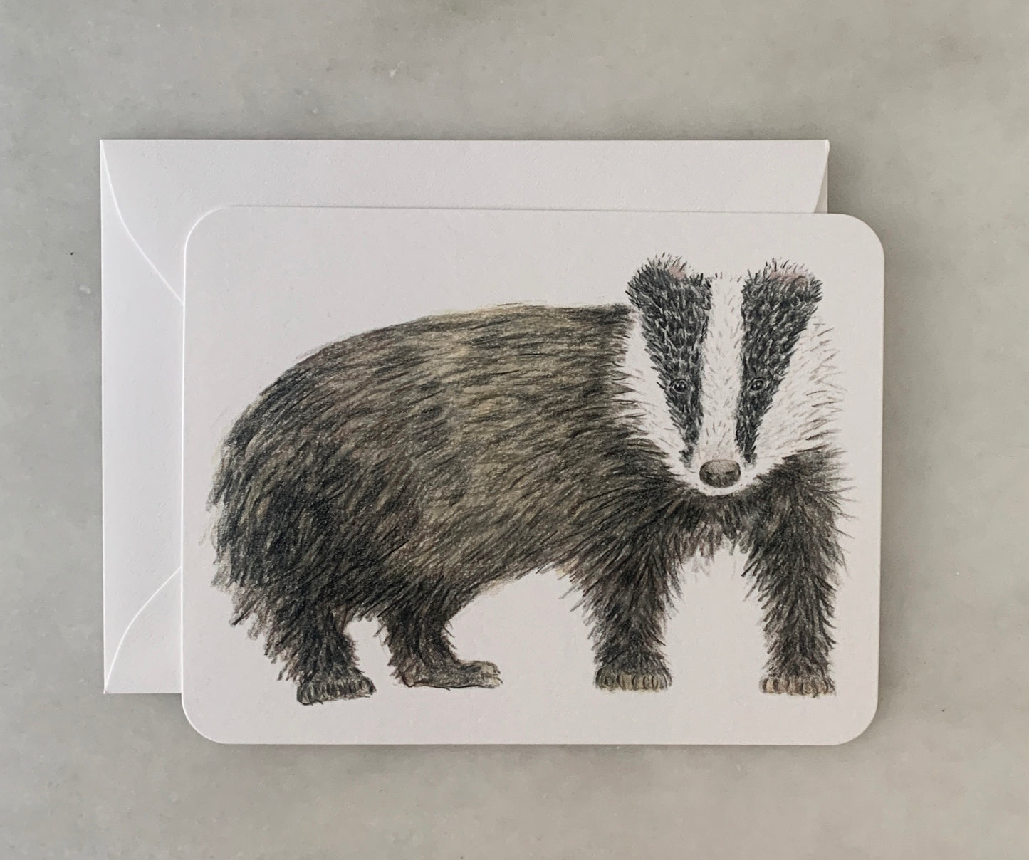 Badger Friend Stationery Set