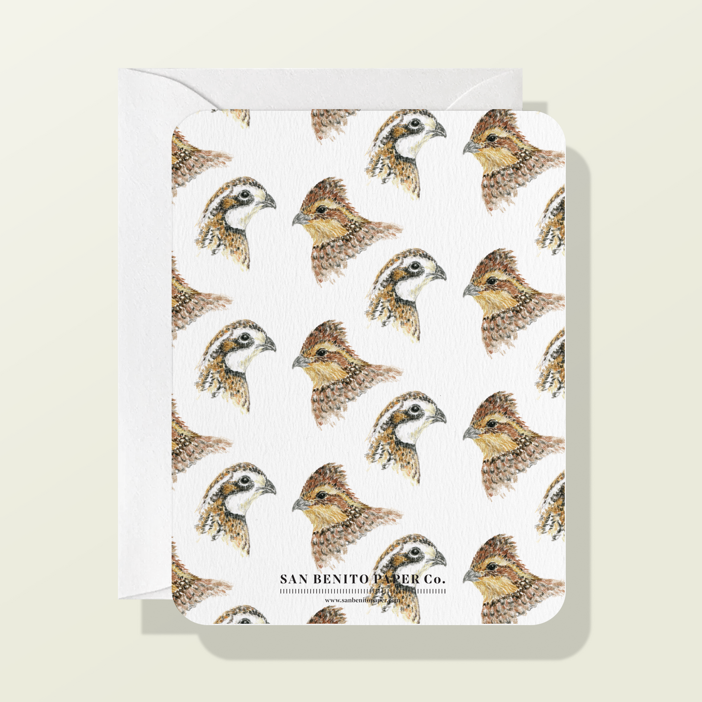 Bobwhite Quail Card
