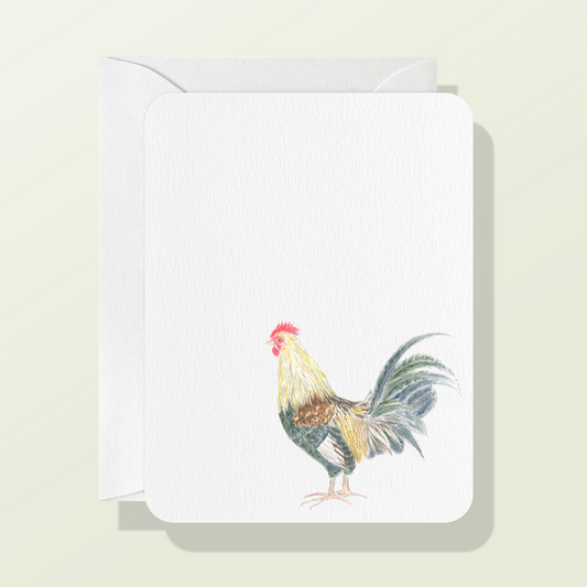 Hawaii Rooster Card