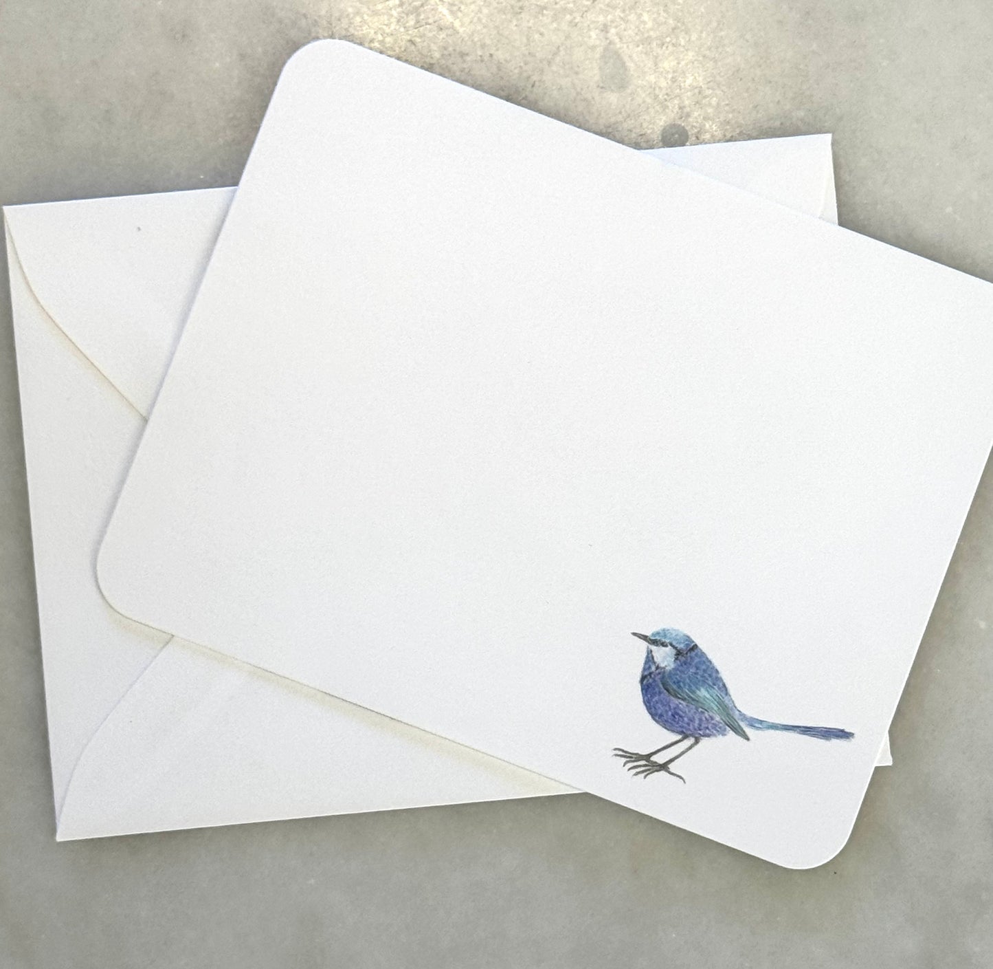 Eucalyptus and Australian Birds Stationery Set