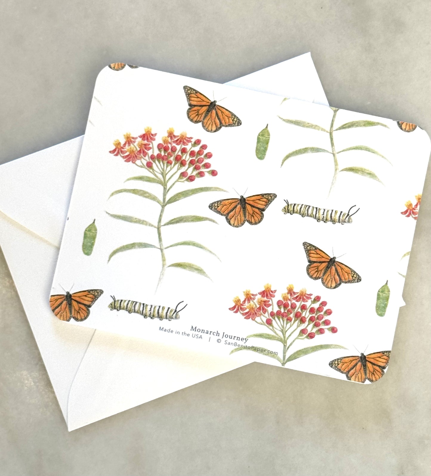 Monarch Journey Stationery