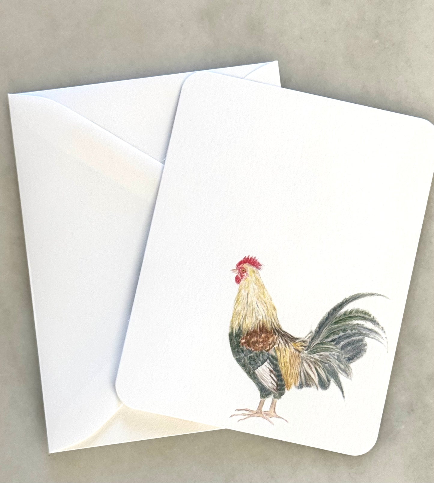 Hawaii Rooster Stationery Set