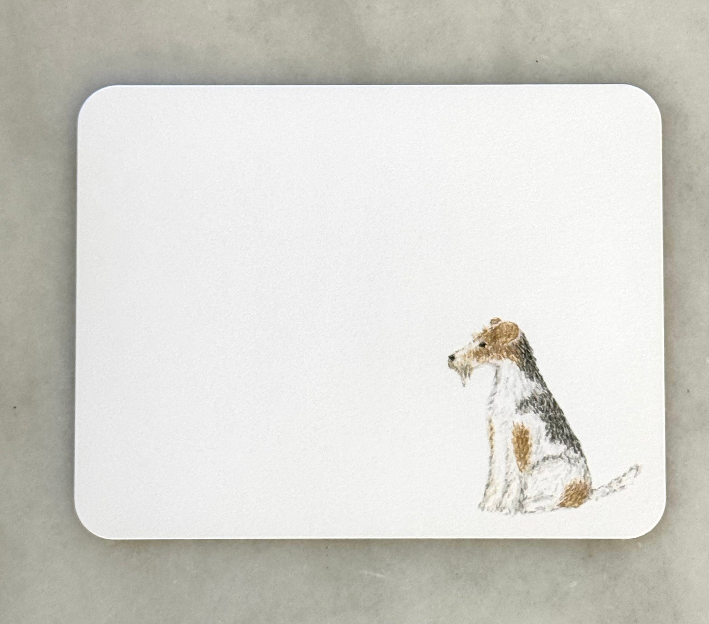 Wire Fox Terrier Stationery Set