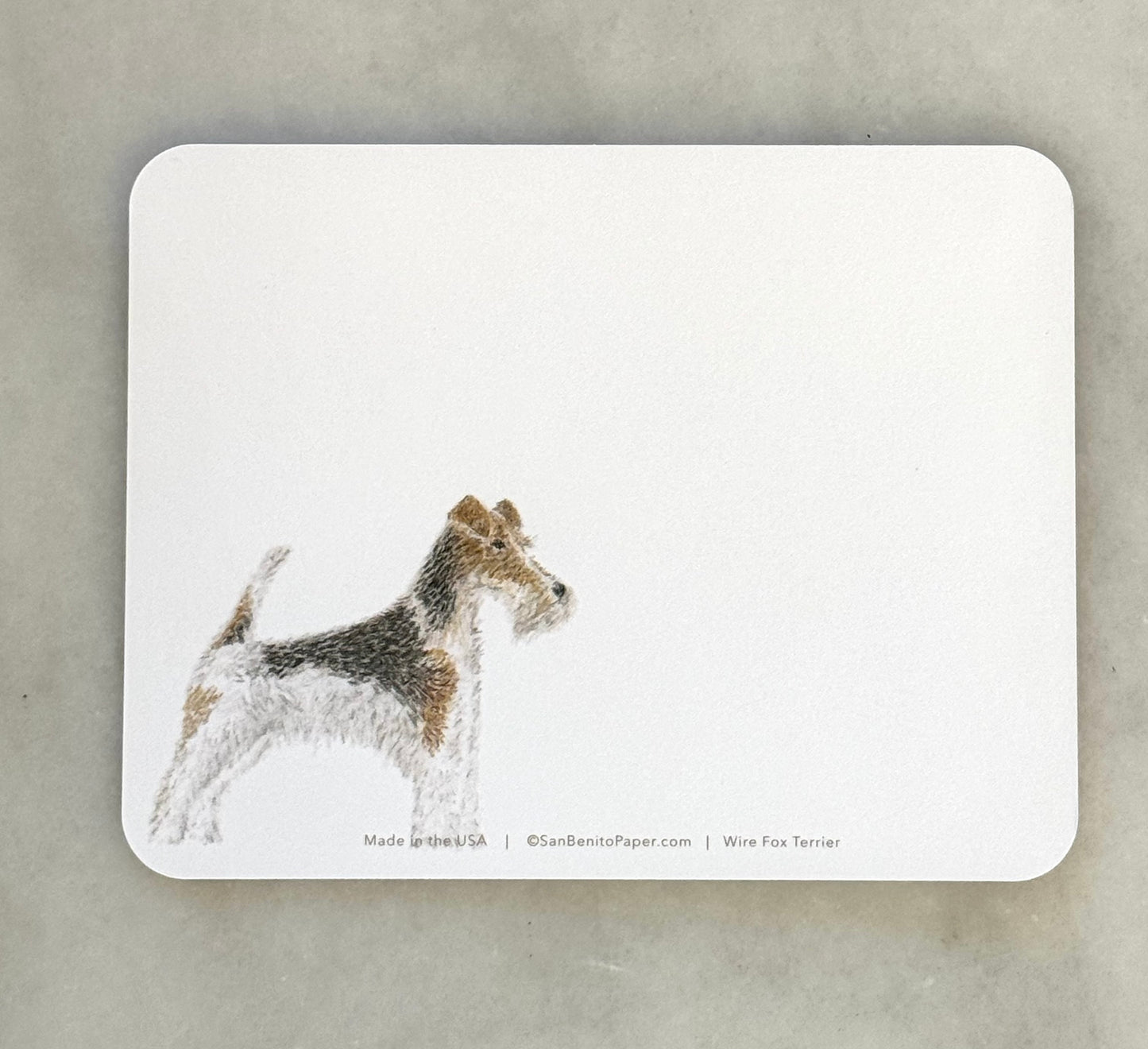 Wire Fox Terrier Stationery Set