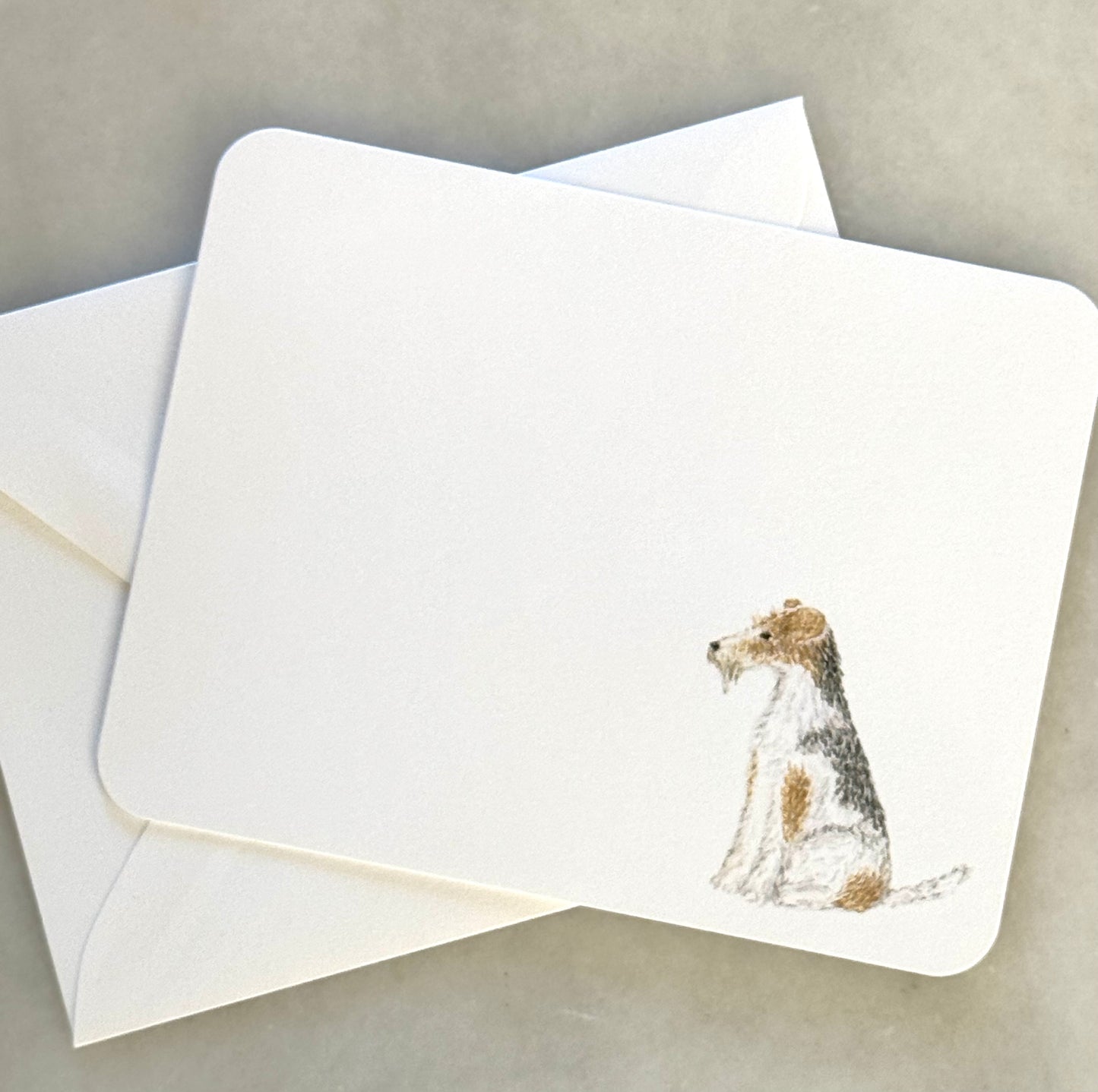 Wire Fox Terrier Stationery Set