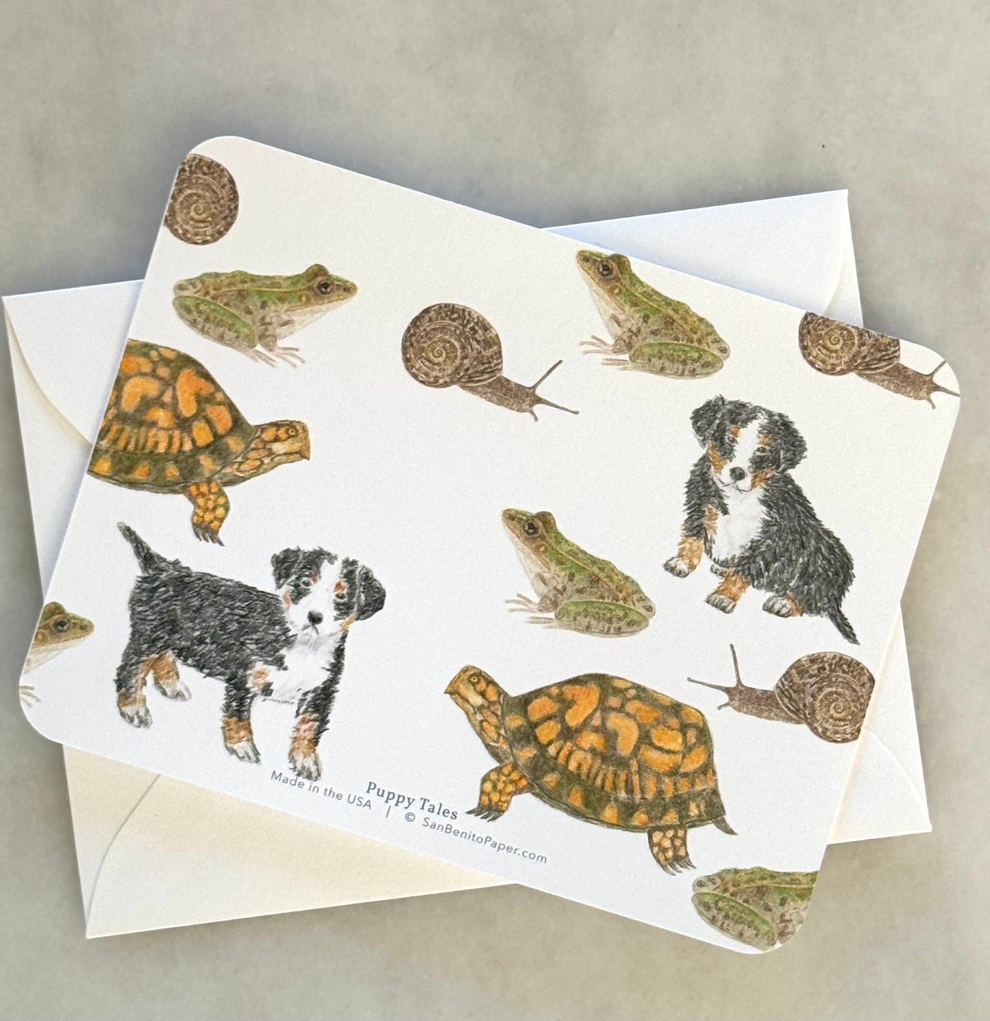 Puppy Tales Stationery Set