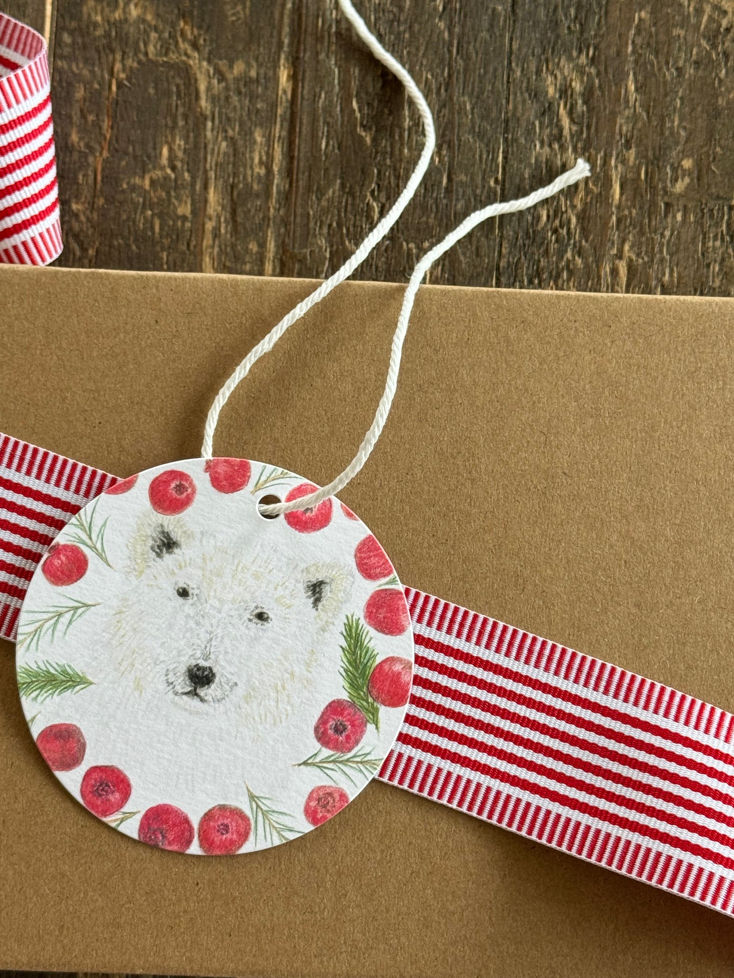 Polar Bear Gift Tag