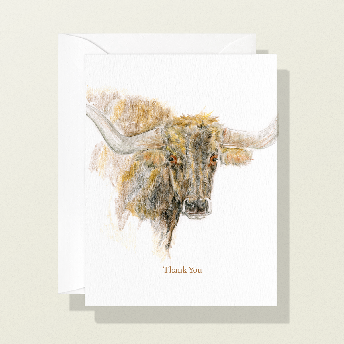 Brindle Longhorn Thank You
