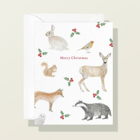 Merry Christmas Animals