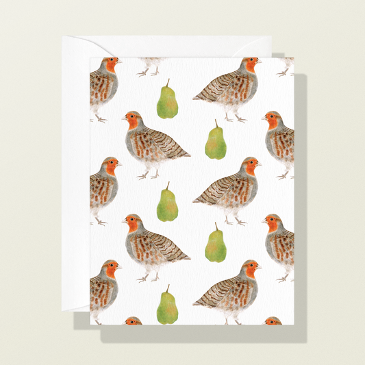 Partridge and Pear