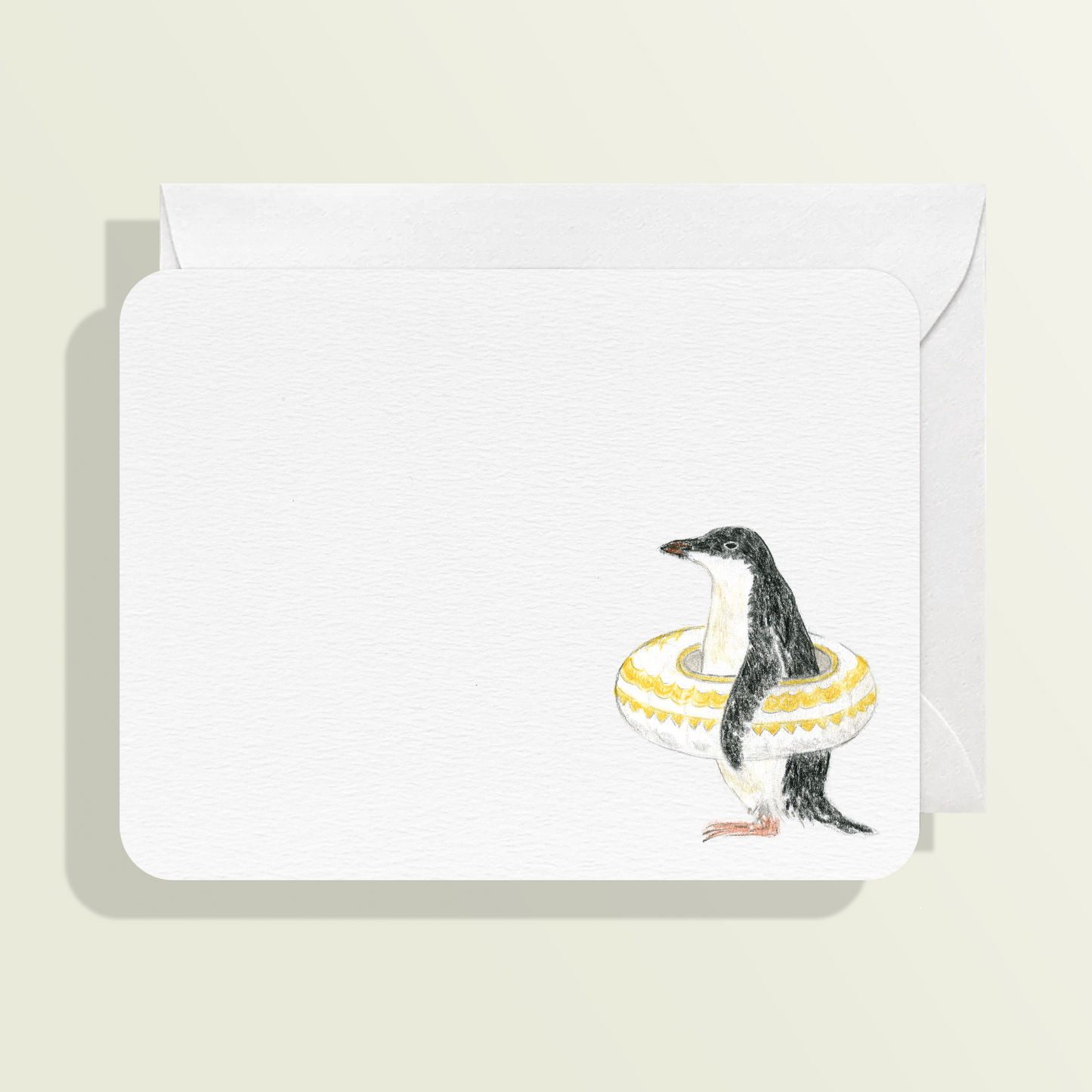 Penguin Party Card