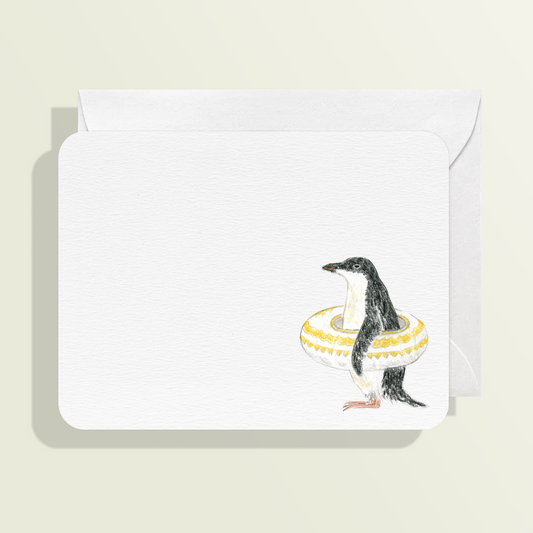 Penguin Party Card
