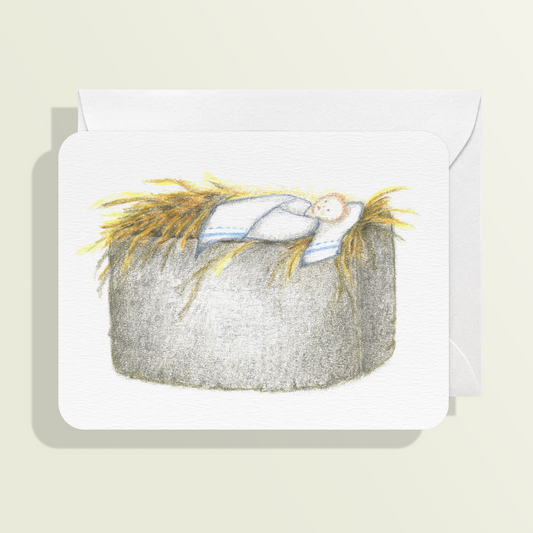 Tiny Nativity Card