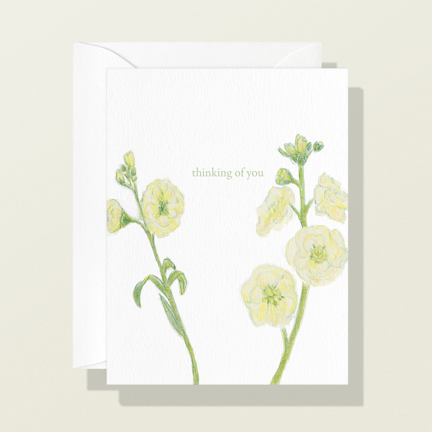 Thinking of You - Yellow Stock