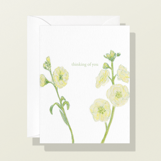 Thinking of You - Yellow Stock