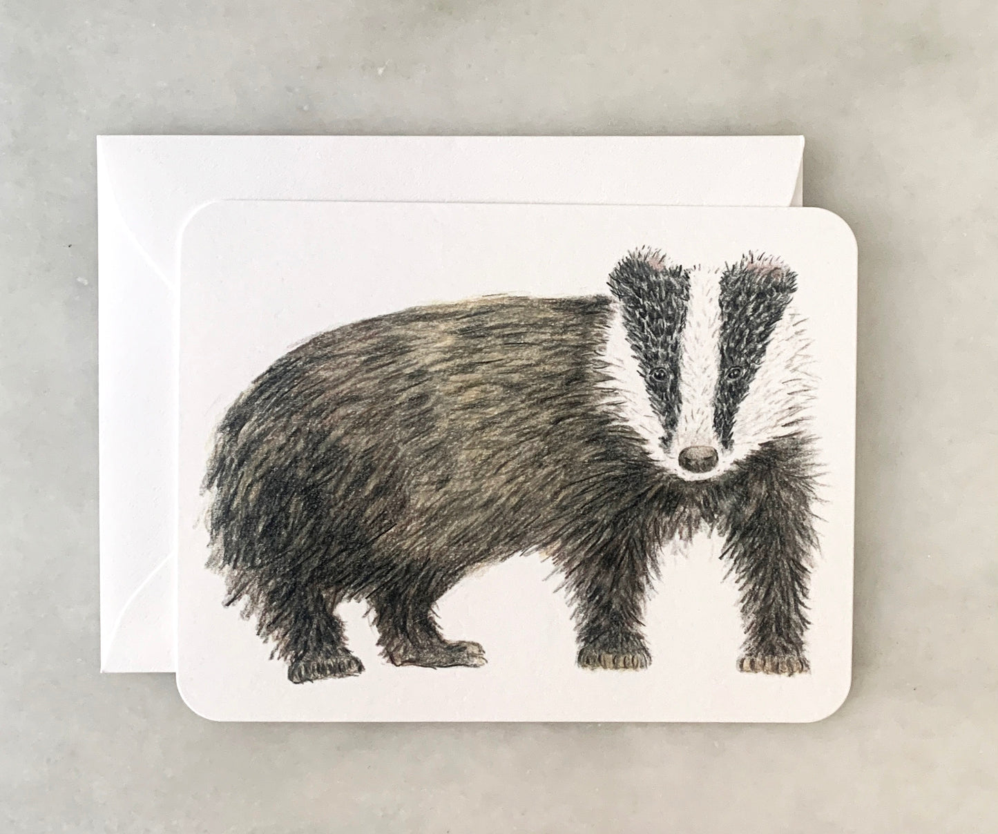 Badger Friend Card