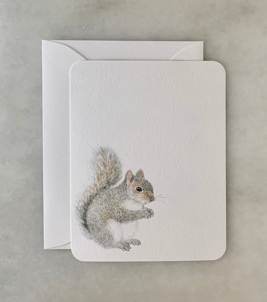 Squirrel and Oak Card